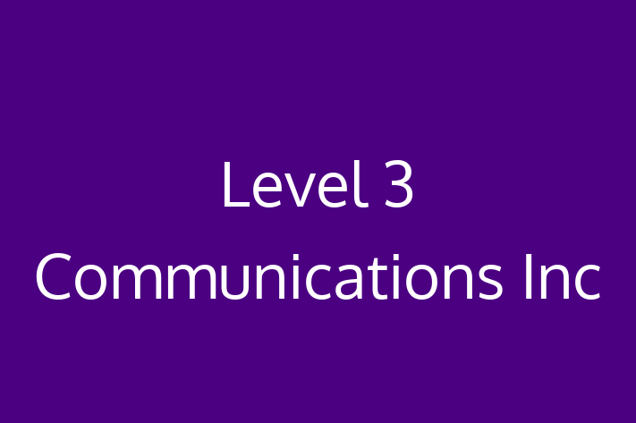 Software House Level 3 Communications Inc