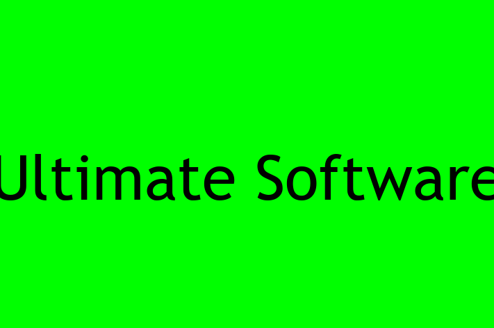 Software Solutions Provider Ultimate Software