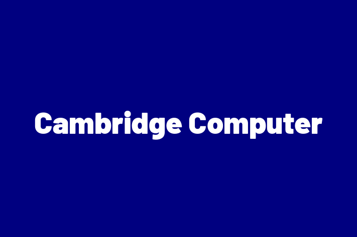 Software Firm Cambridge Computer