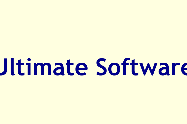 Technology Solutions Firm Ultimate Software