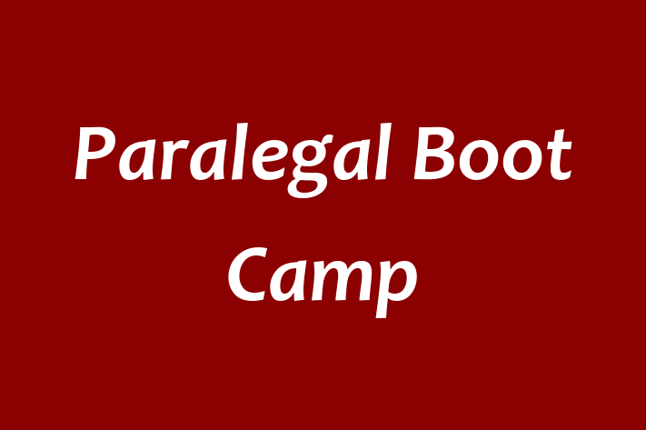 Employee Resource Management Paralegal Boot Camp