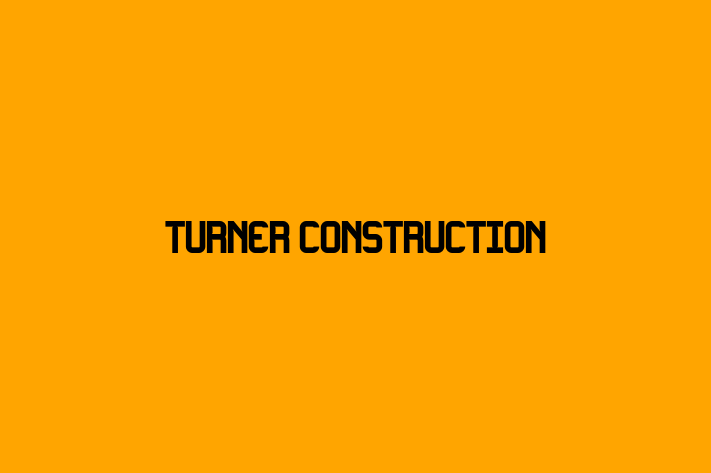 HR Administration Turner Construction