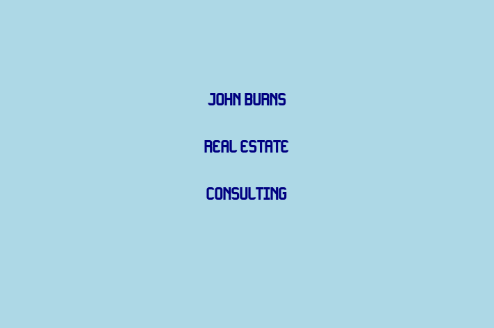 Staff Management John Burns Real Estate Consulting