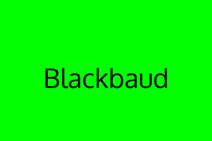 Software Consultancy Blackbaud