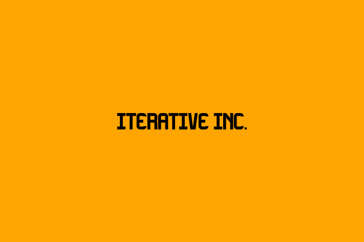 Software Services Company Iterative Inc.