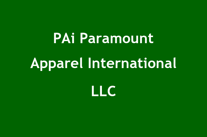 People Management PAi  Paramount Apparel International LLC