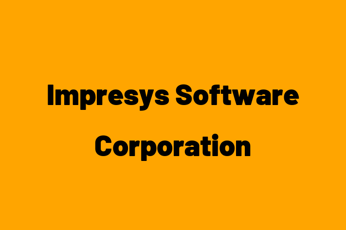 Application Development Company Impresys Software Corporation