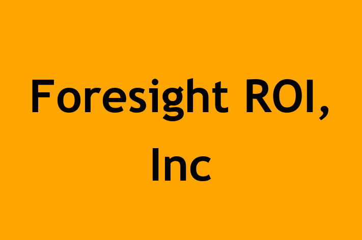 Software Services Company Foresight ROI Inc