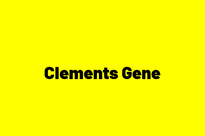 Building architect Clements Gene