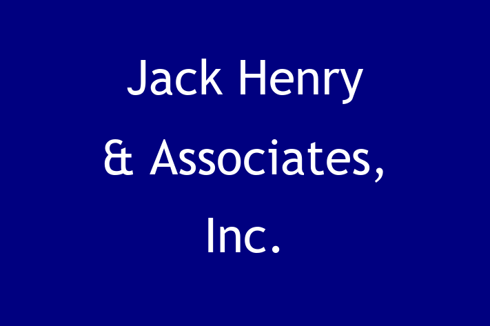 Application Development Company Jack Henry  Associates Inc.