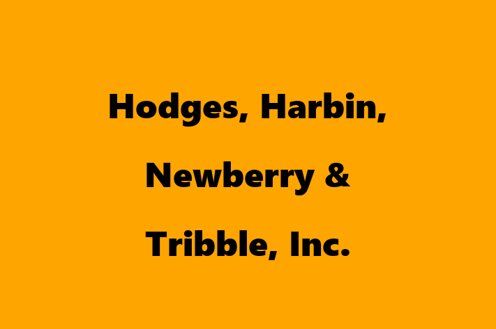 Software Engineering Company Hodges Harbin Newberry Tribble Inc.