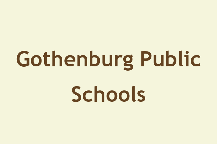 Staff Management Gothenburg Public Schools