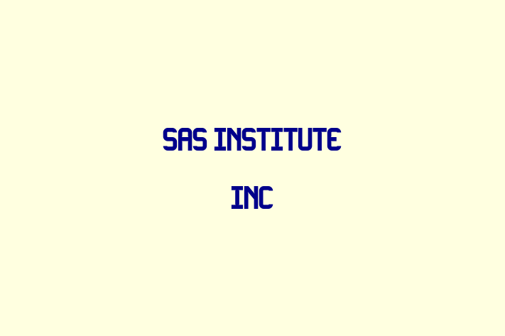 Software Firm SAS Institute Inc