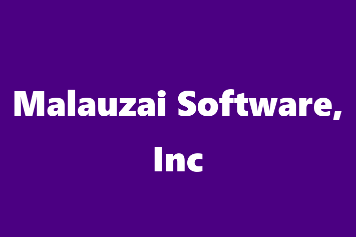 Digital Solutions Provider Malauzai Software Inc