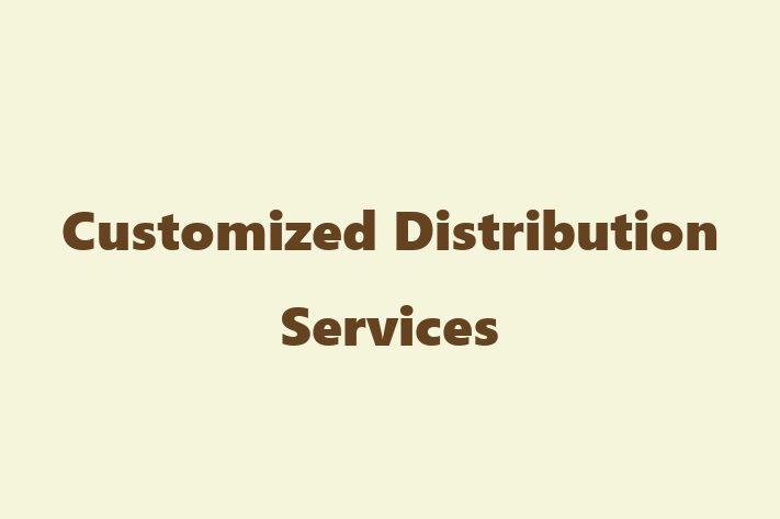 Software Services Company Customized Distribution Services