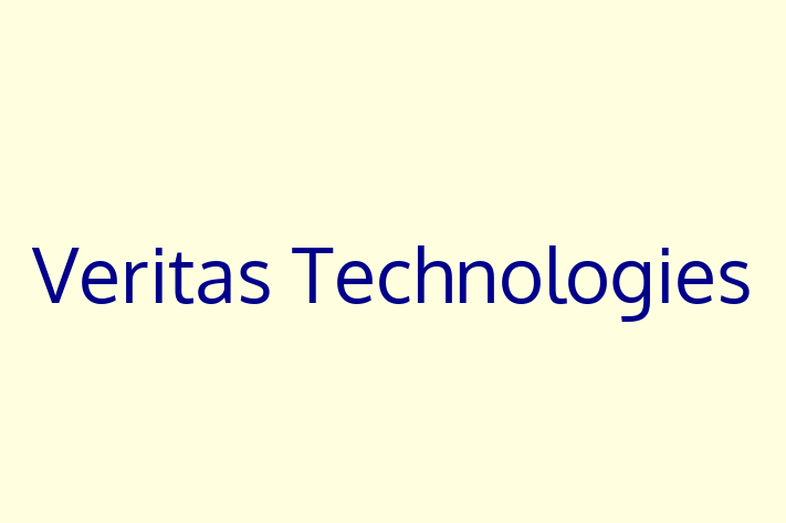 Technology Company Veritas Technologies