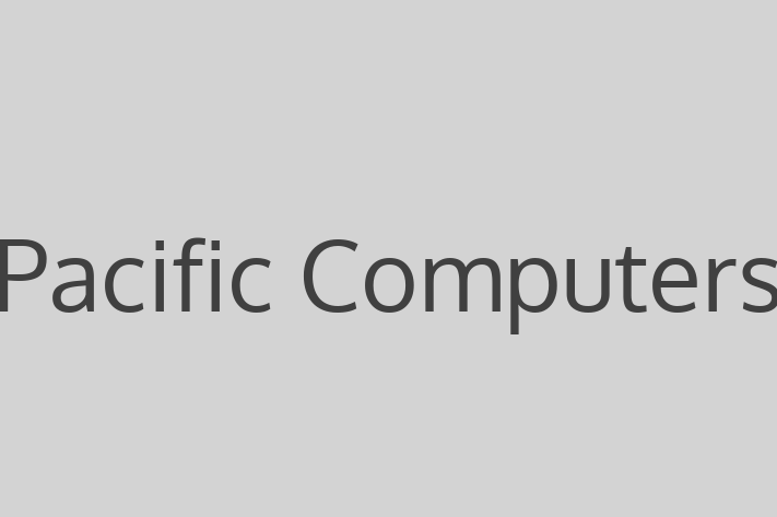 Software Services Company Pacific Computers