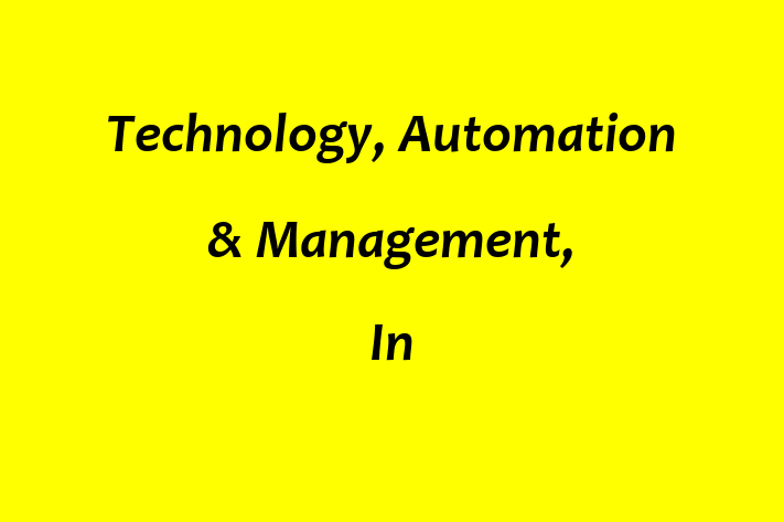 Software Consultancy Technology Automation Management In