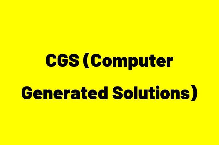 IT Company CGS Computer Generated Solutions