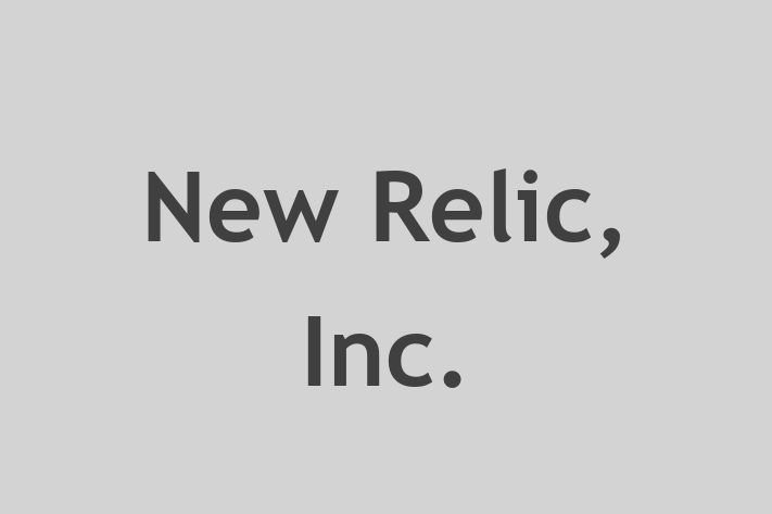 Software Engineering Company New Relic Inc.