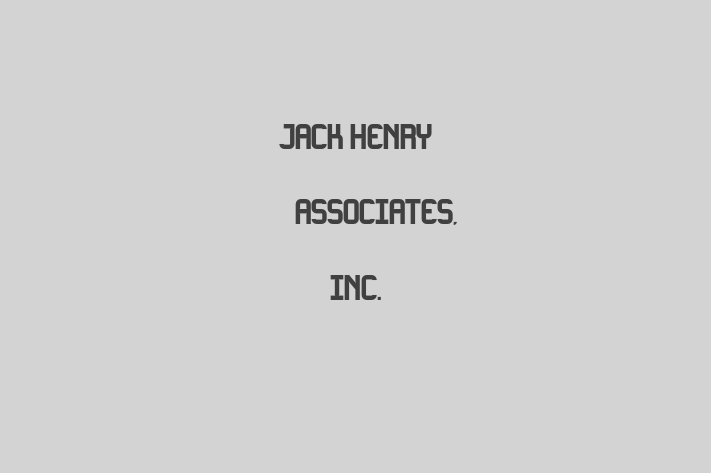 Digital Solutions Provider Jack Henry Associates Inc.