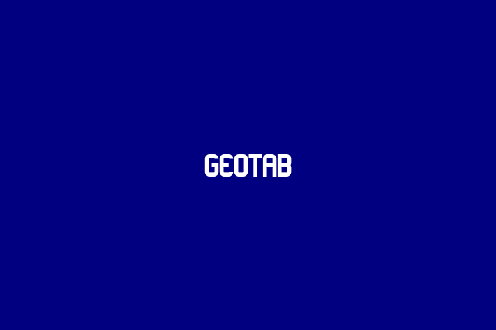 Tech Solutions Company GEOTAB