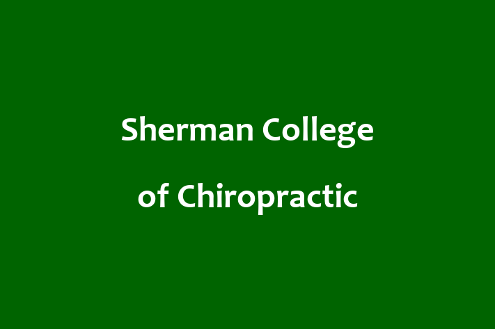 HR Administration Sherman College of Chiropractic