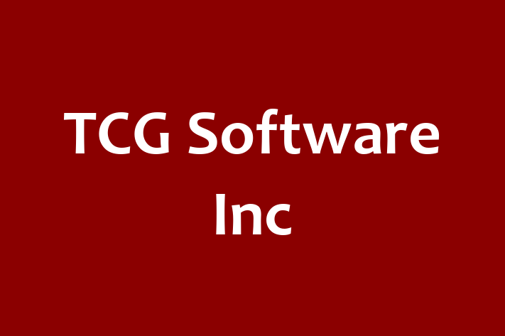 Tech Solutions Company TCG Software Inc