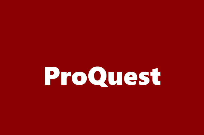 IT Company ProQuest