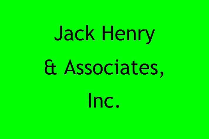 Software Development Firm Jack Henry Associates Inc.