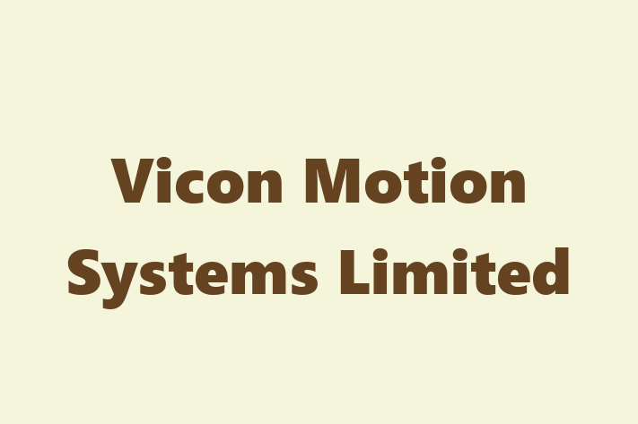 Software Engineering Company Vicon Motion Systems Limited