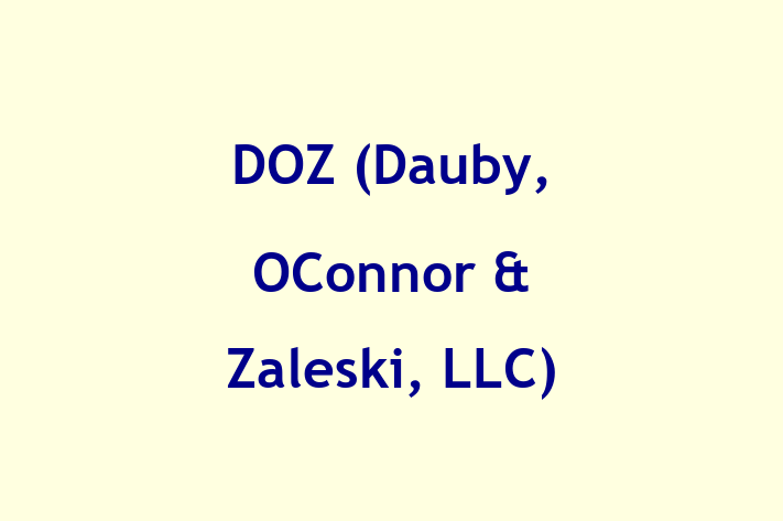 Employee Resource Management DOZ Dauby OConnor  Zaleski LLC