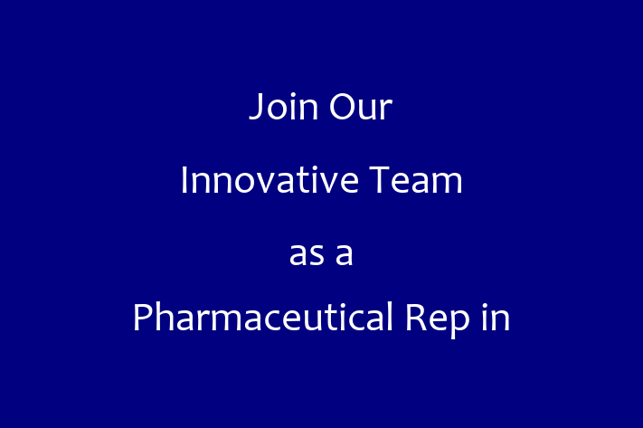 Join Our Innovative Team as a Pharmaceutical Rep in Richmond