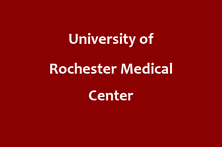 Human Capital Management University of Rochester Medical Center