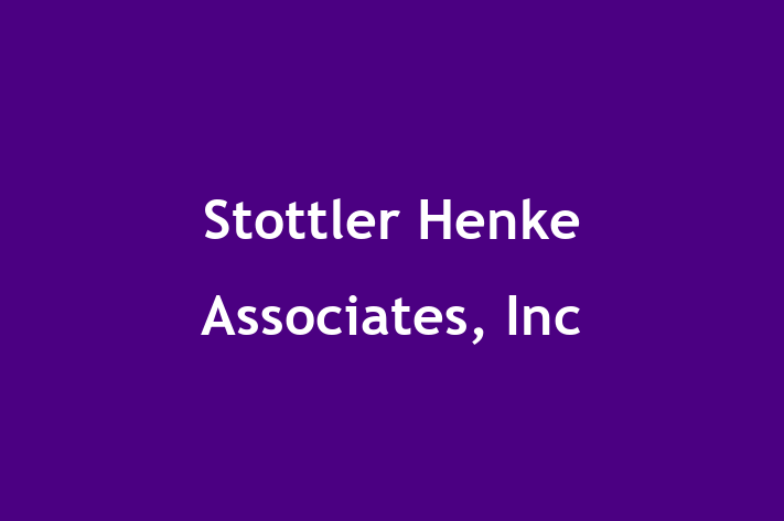 Software Consultancy Stottler Henke Associates Inc