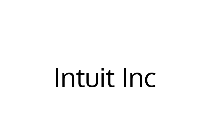 Software Solutions Provider Intuit Inc