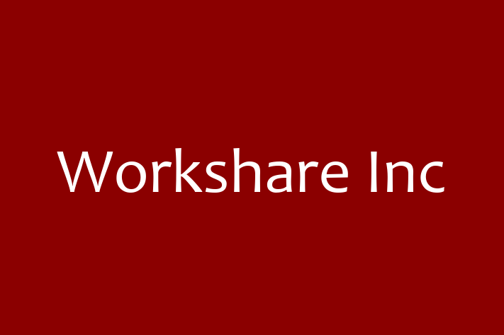 Software Solutions Provider Workshare Inc