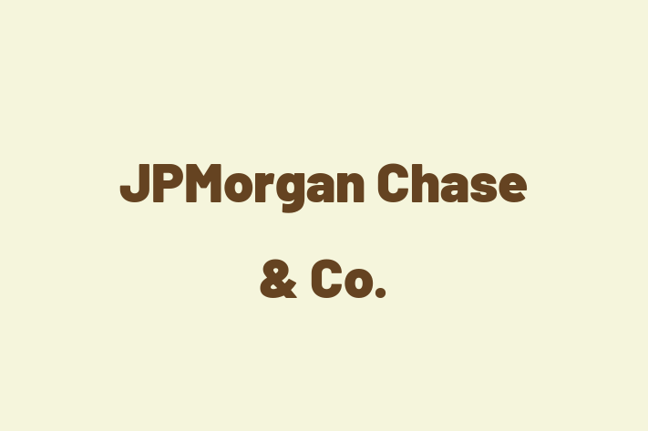 Employee Resource Management JPMorgan Chase Co.