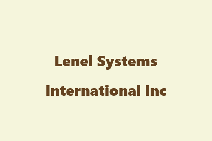 Software House Lenel Systems International Inc