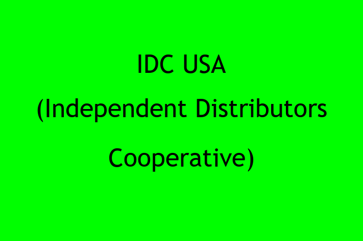 Software Development Firm IDC USA Independent Distributors Cooperative