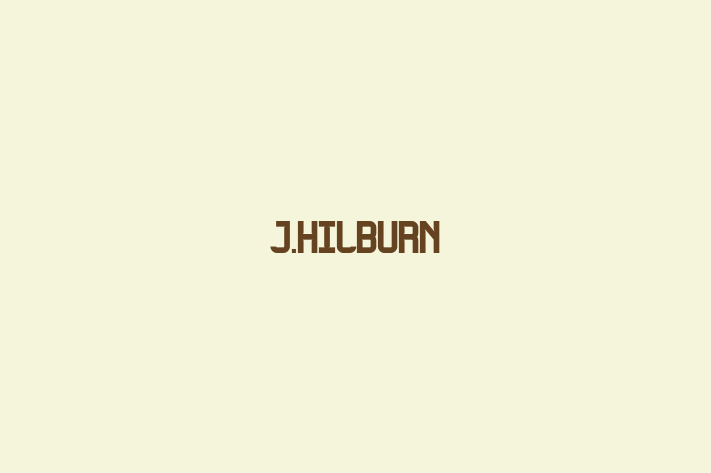 Employee Resource Management J.Hilburn