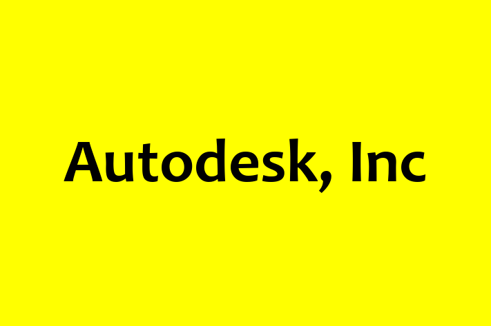 Software Services Company Autodesk Inc