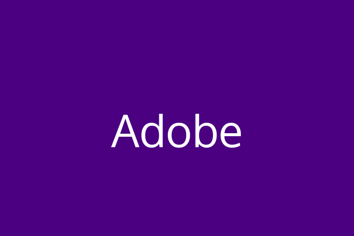 Tech Solutions Company Adobe