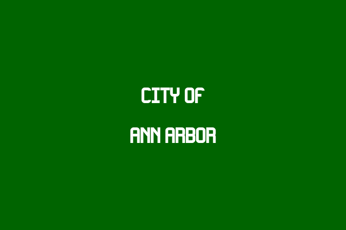 Workforce Management City of Ann Arbor