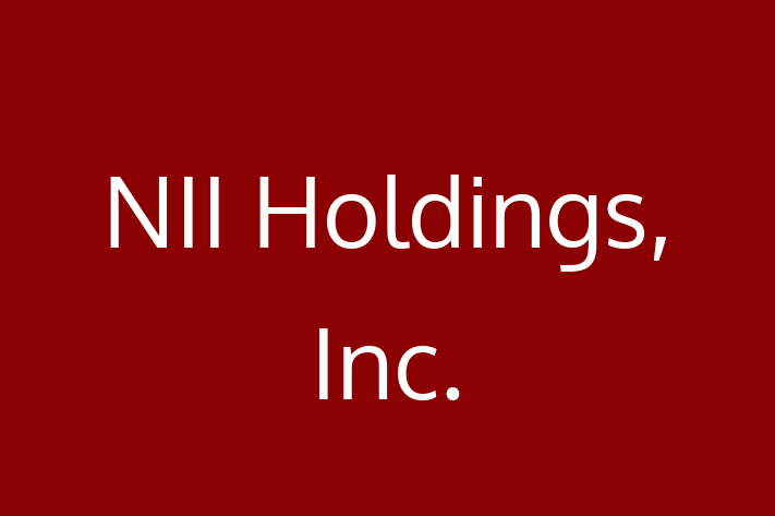 Software Firm NII Holdings Inc.