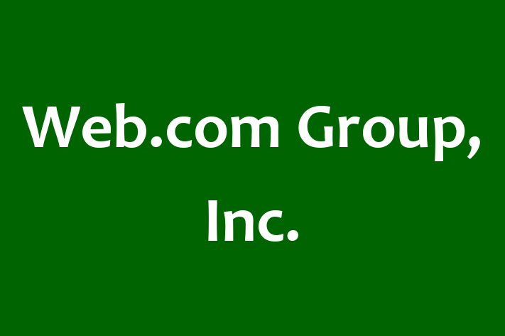 Tech Firm Web.com Group Inc.