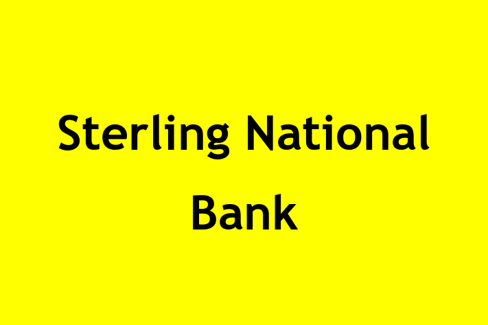 HR Administration Sterling National Bank