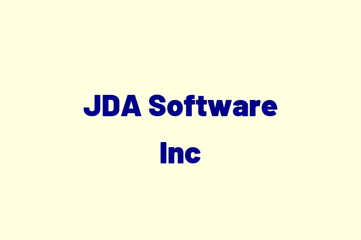 Software Consultancy JDA Software Inc