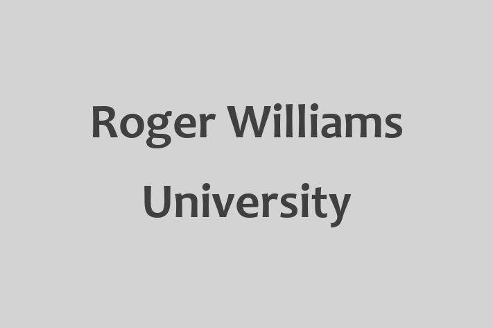 Talent Management Roger Williams University