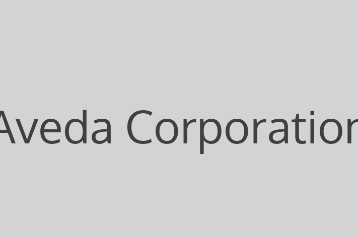 Software Services Company Aveda Corporation